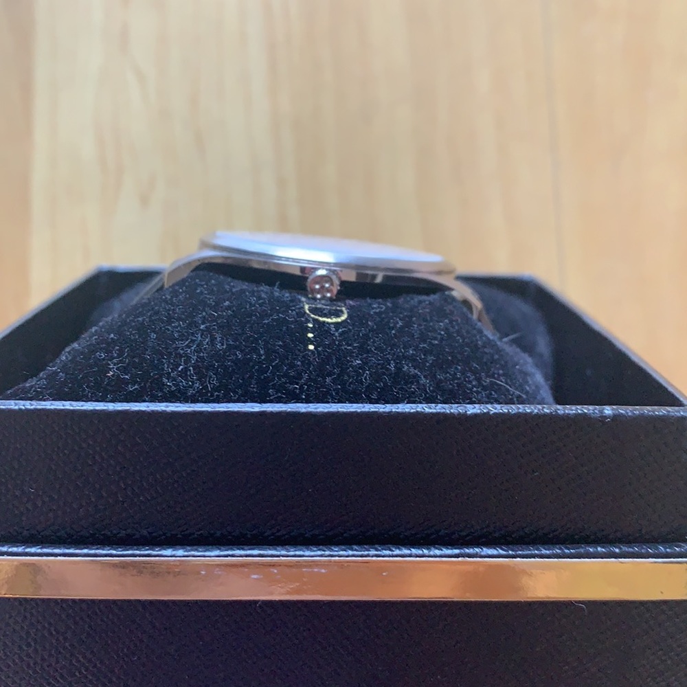 Ted Baker Manhatt Silver Men's Wrist Watch NWT - Picture 3 of 7